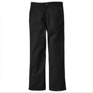 Chaps Boys black pants kids